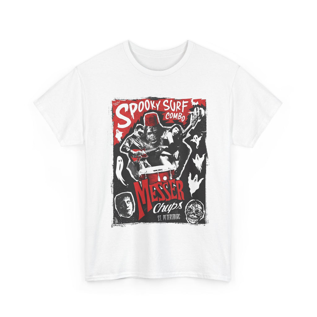 Messer Chups Band Spooky Suft Combo Short Sleeve T Shirt Full Size S 5XL